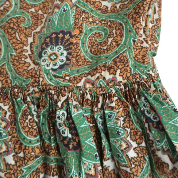 vtg 50s HOPE REED printed cotton day dress sz XS - Picture 6 of 6